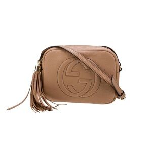 Gucci SOHO Leather Crossbody with Tassel